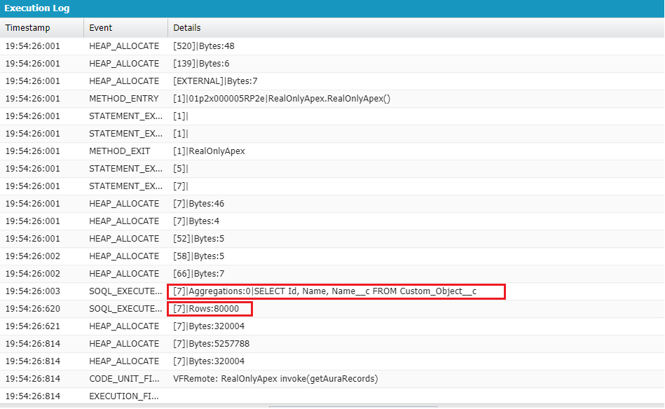 @readyonly annotation for more than 50000 records