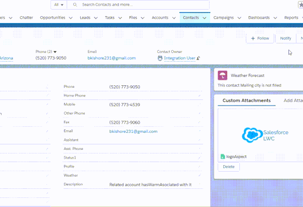 Create a Custom Component to Send an Email in Salesforce Lightning